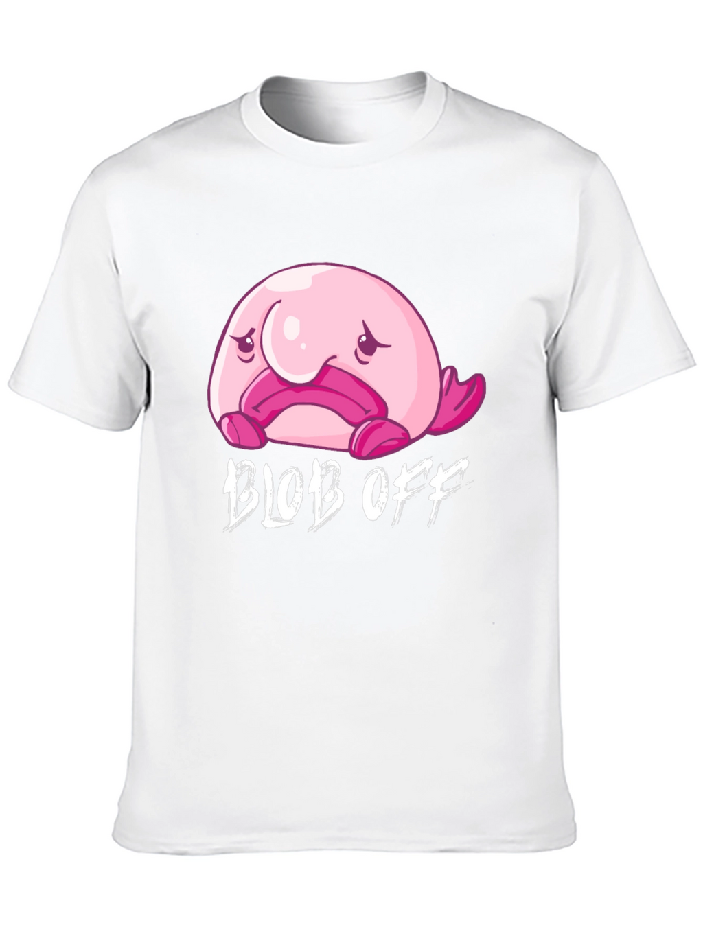 Blob Off Funny Graphic T-Shirt