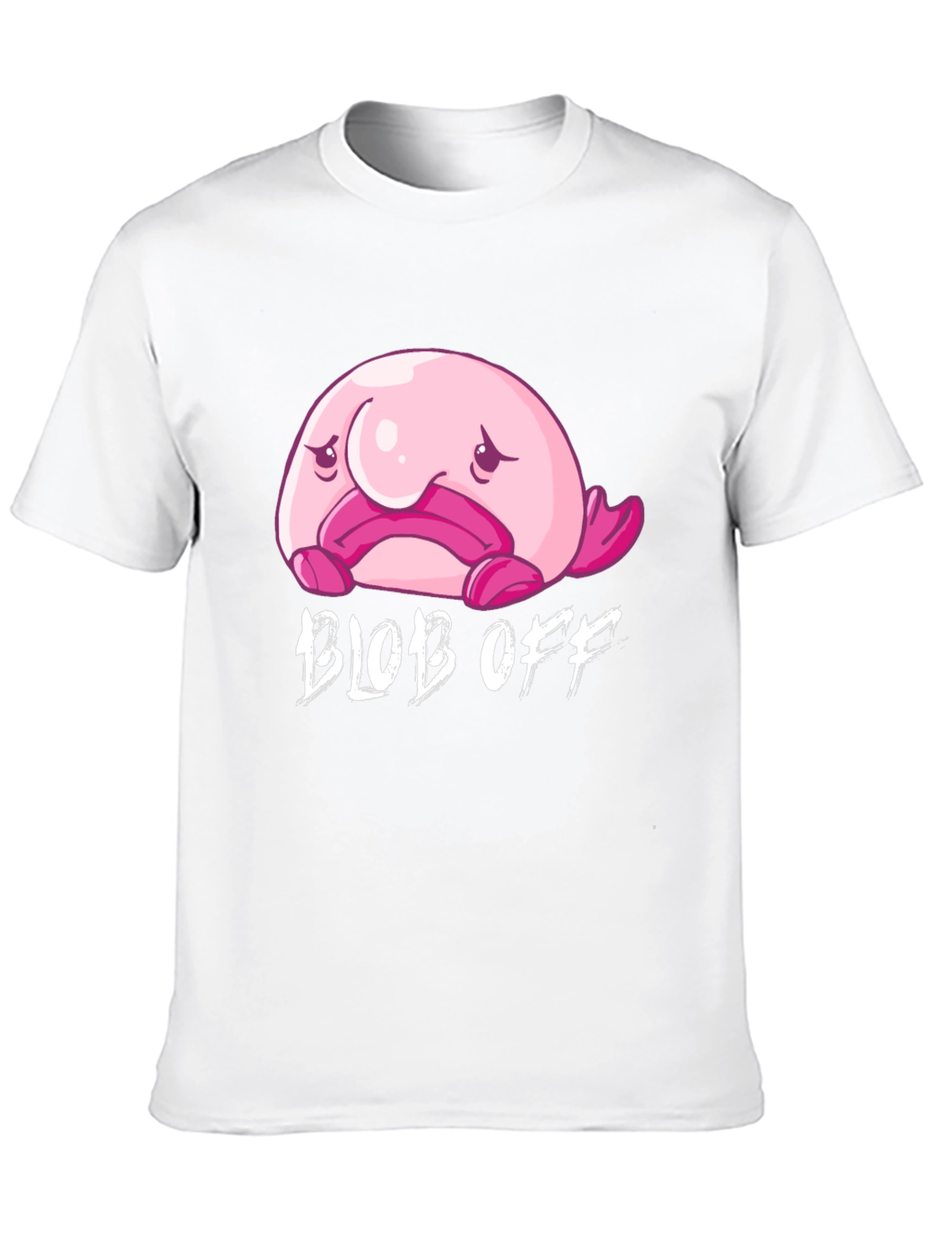 Blob Off Funny Graphic T-Shirt