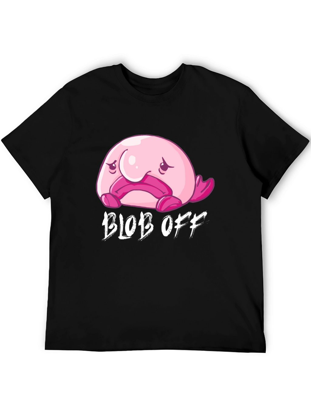 Blob Off Funny Graphic T-Shirt