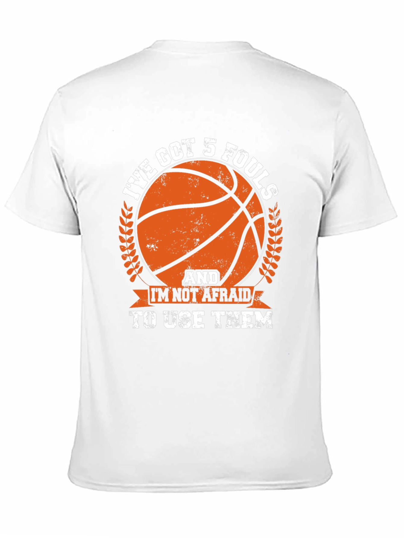 Basketball 5 Fouls Graphic Tee