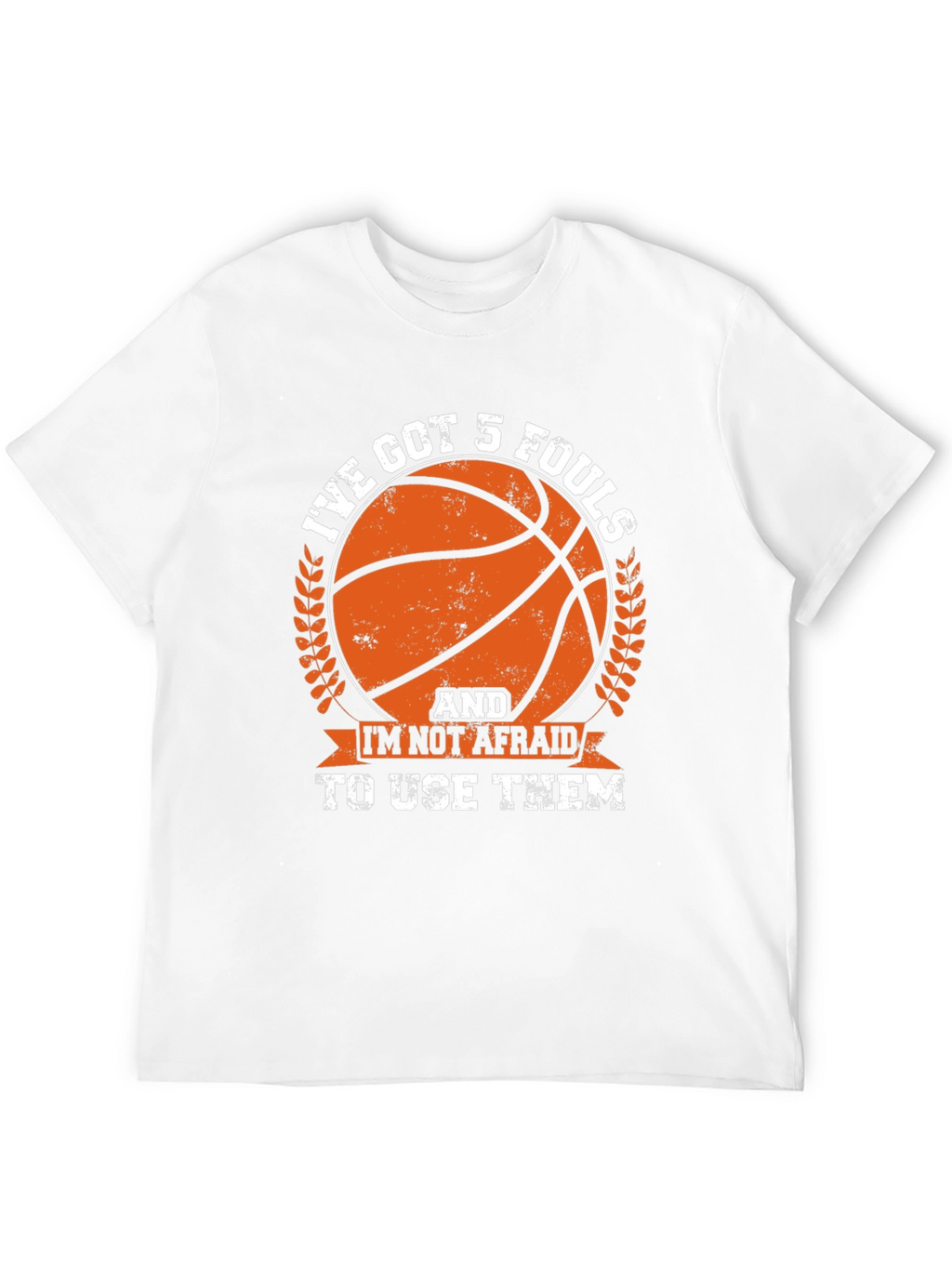 Basketball 5 Fouls Graphic Tee