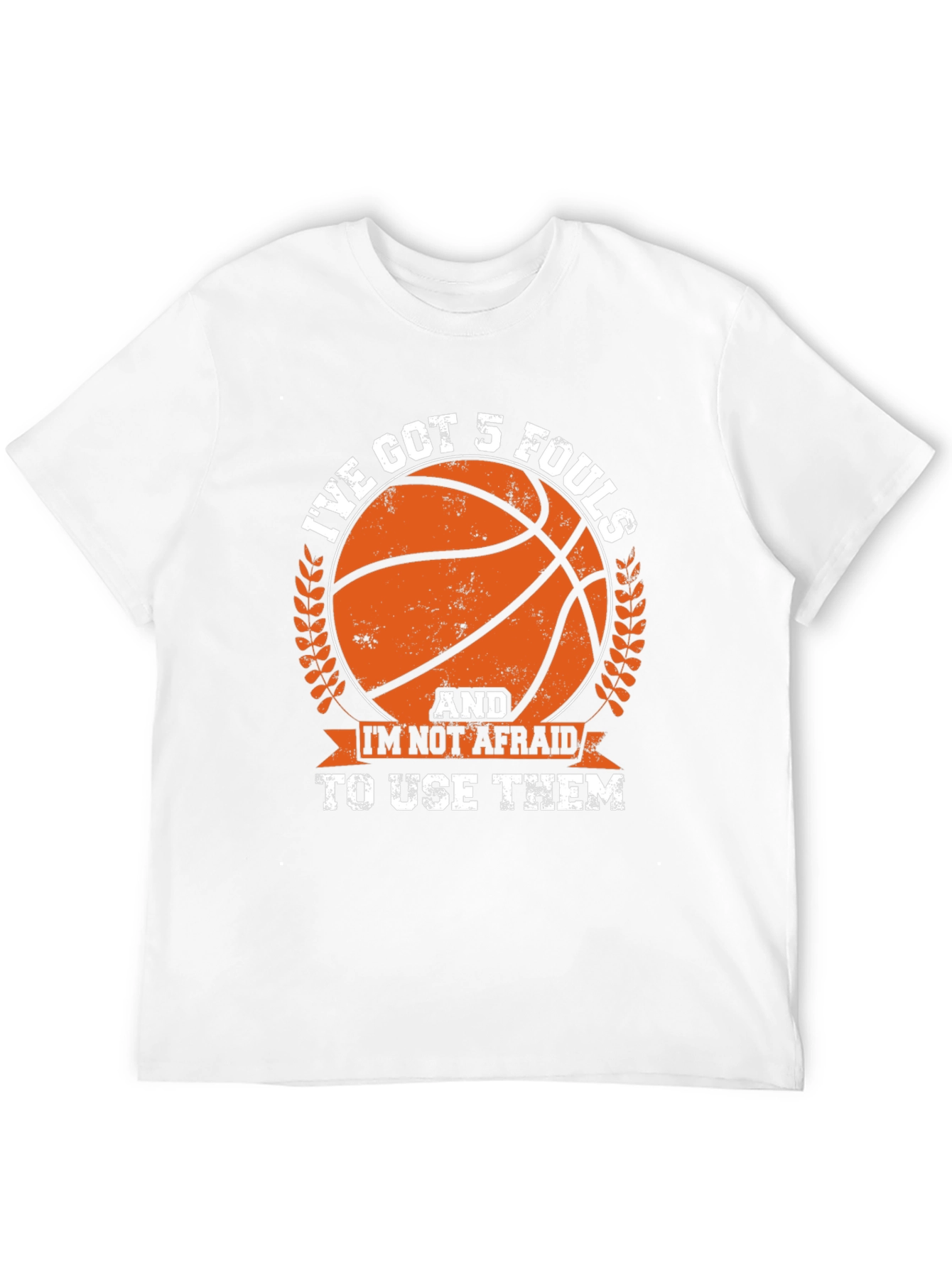 Basketball 5 Fouls Graphic Tee