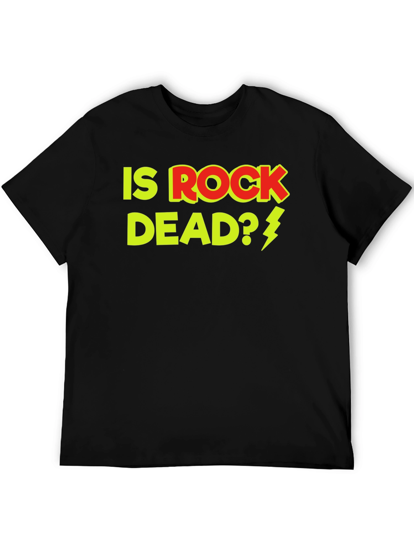 Is Rock Dead T-Shirt - Classic Rock Apparel