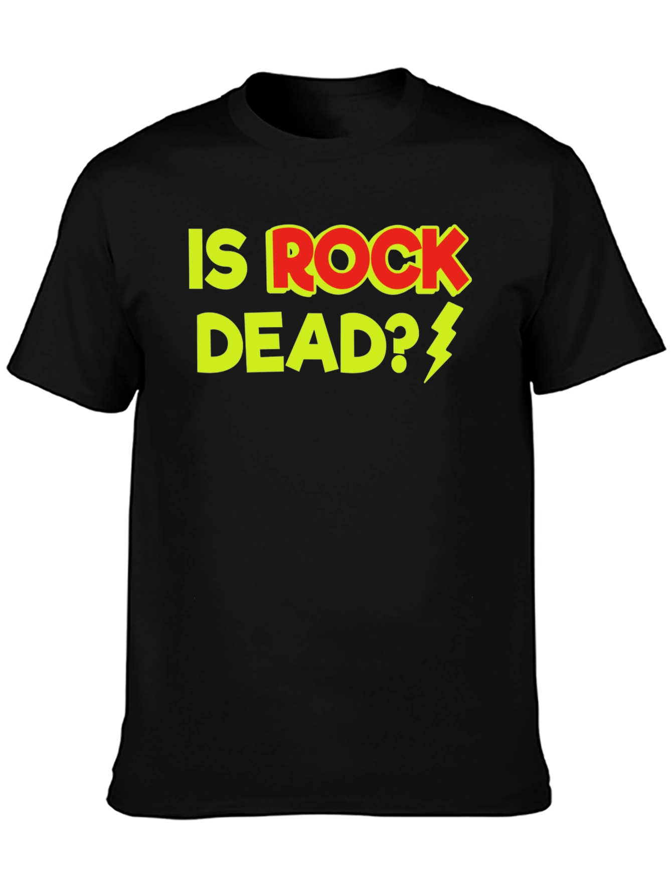 Is Rock Dead T-Shirt - Classic Rock Apparel