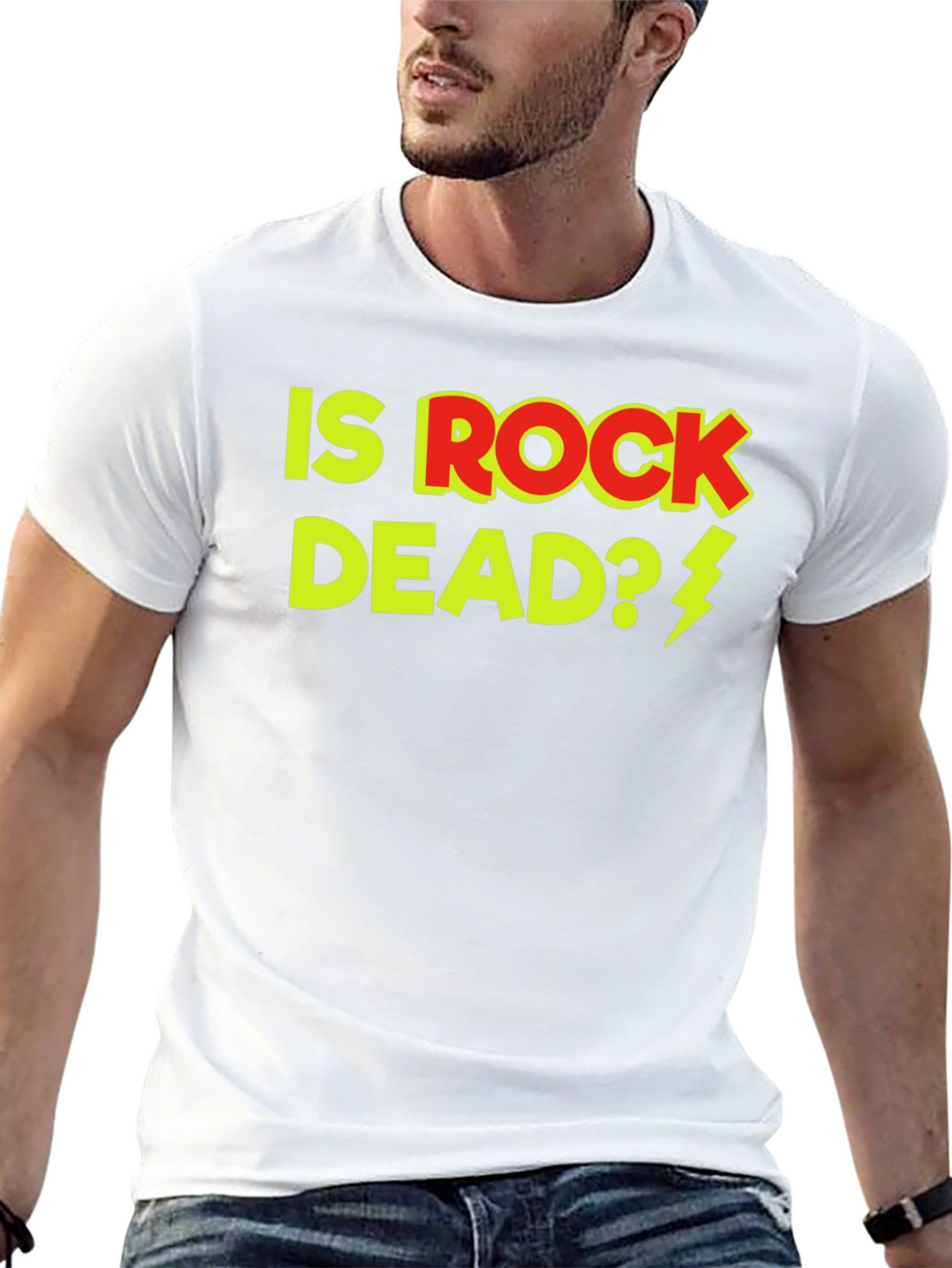 Is Rock Dead T-Shirt - Classic Rock Apparel