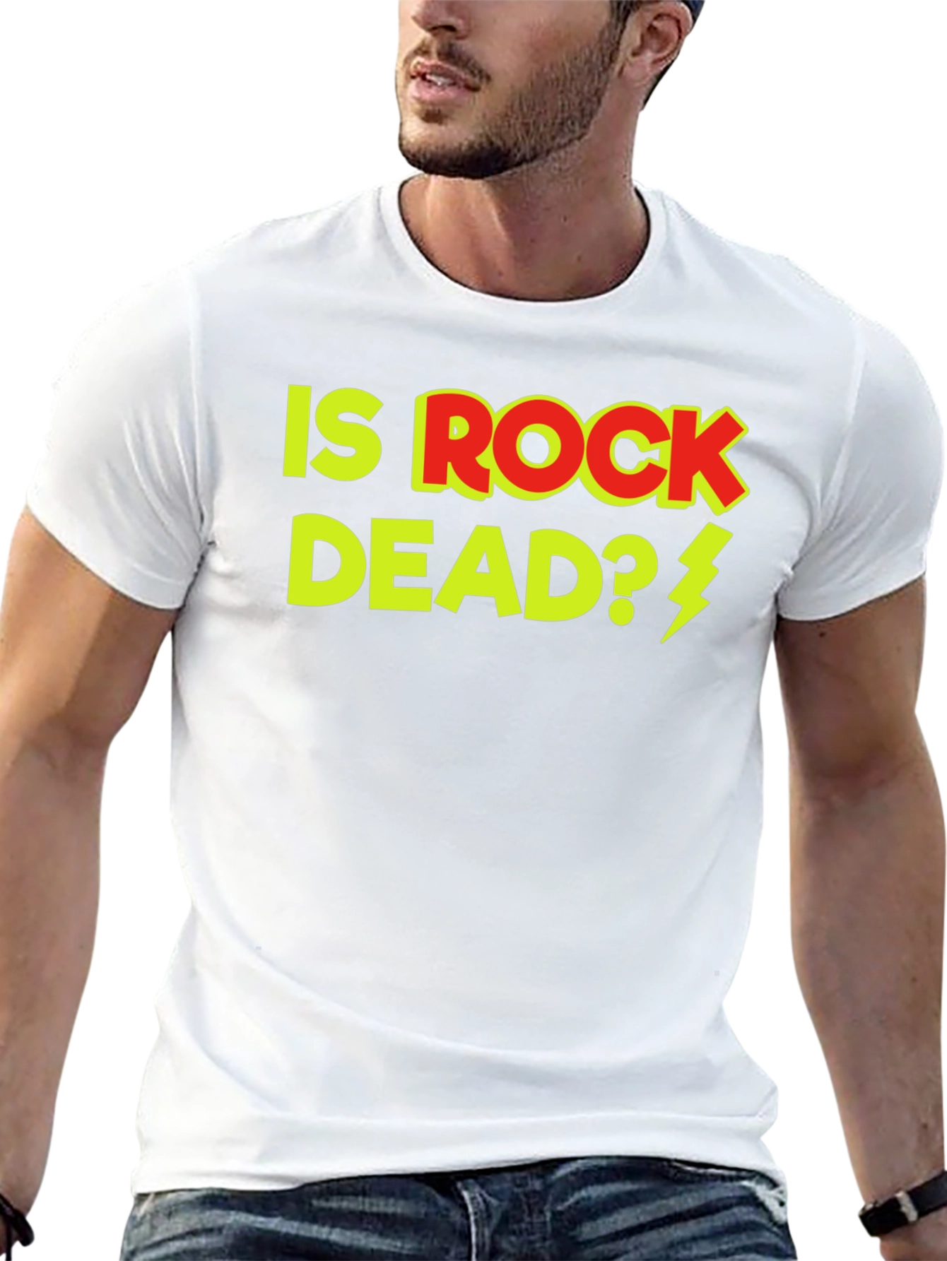 Is Rock Dead T-Shirt - Classic Rock Apparel