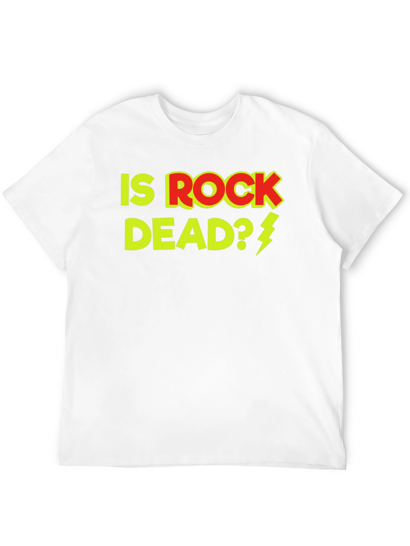 Is Rock Dead T-Shirt - Classic Rock Apparel