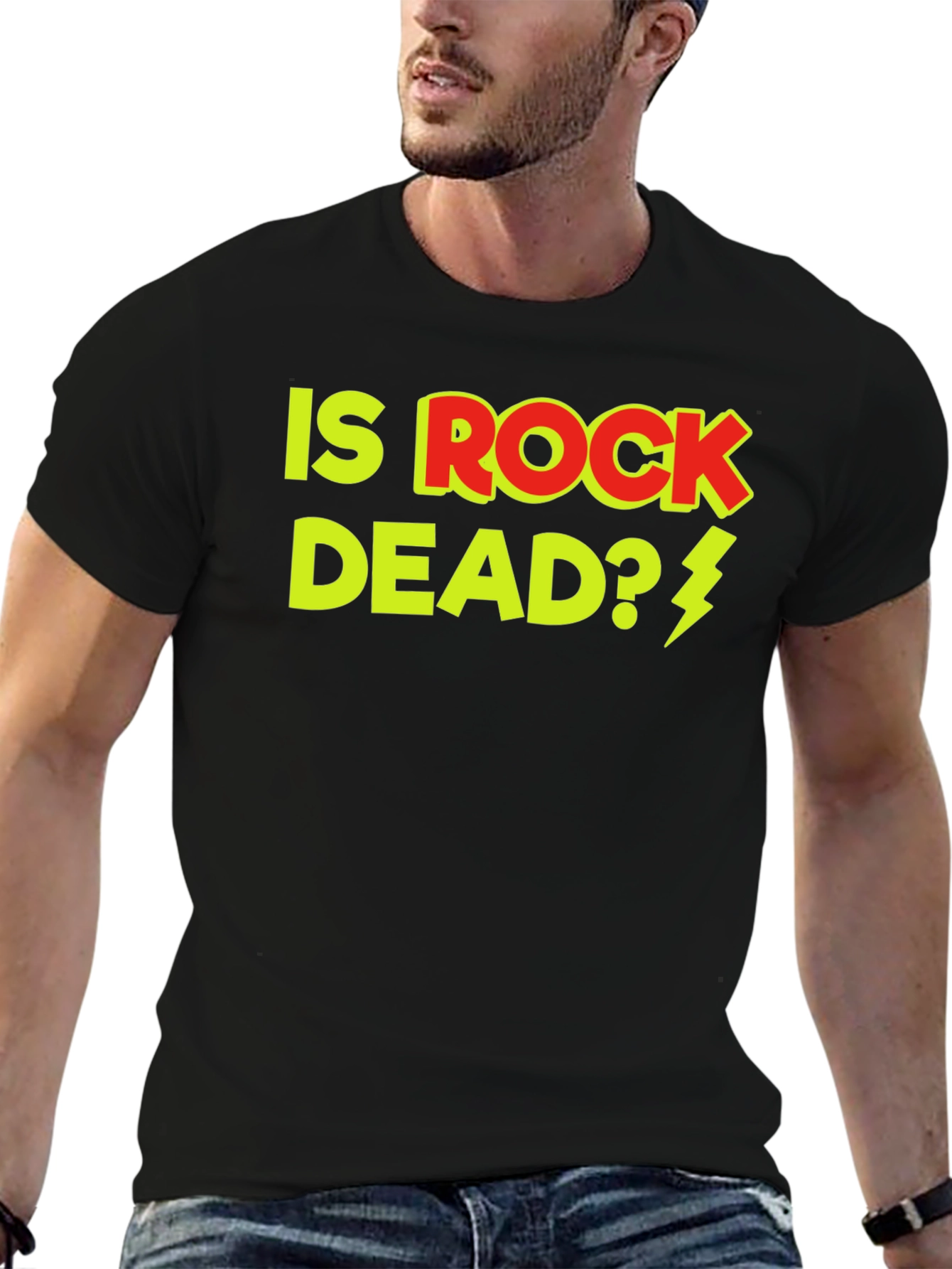 Is Rock Dead T-Shirt - Classic Rock Apparel