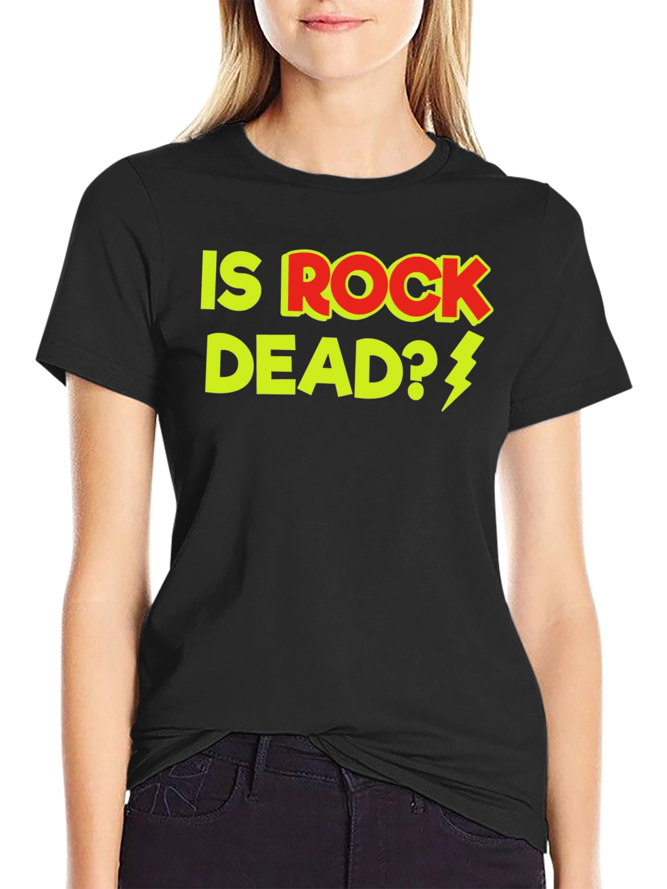 Is Rock Dead T-Shirt - Classic Rock Apparel