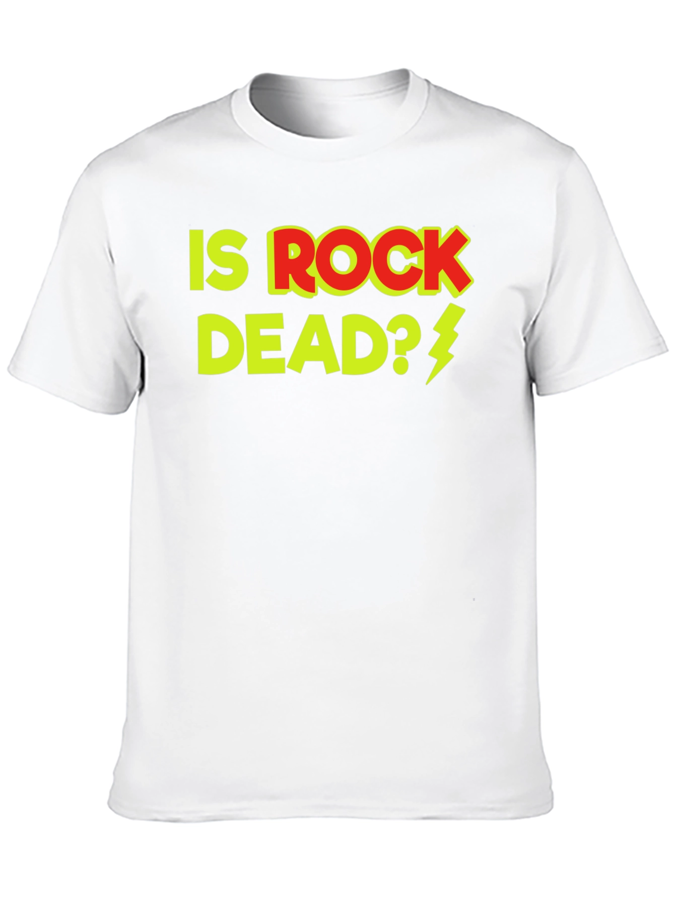 Is Rock Dead T-Shirt - Classic Rock Apparel