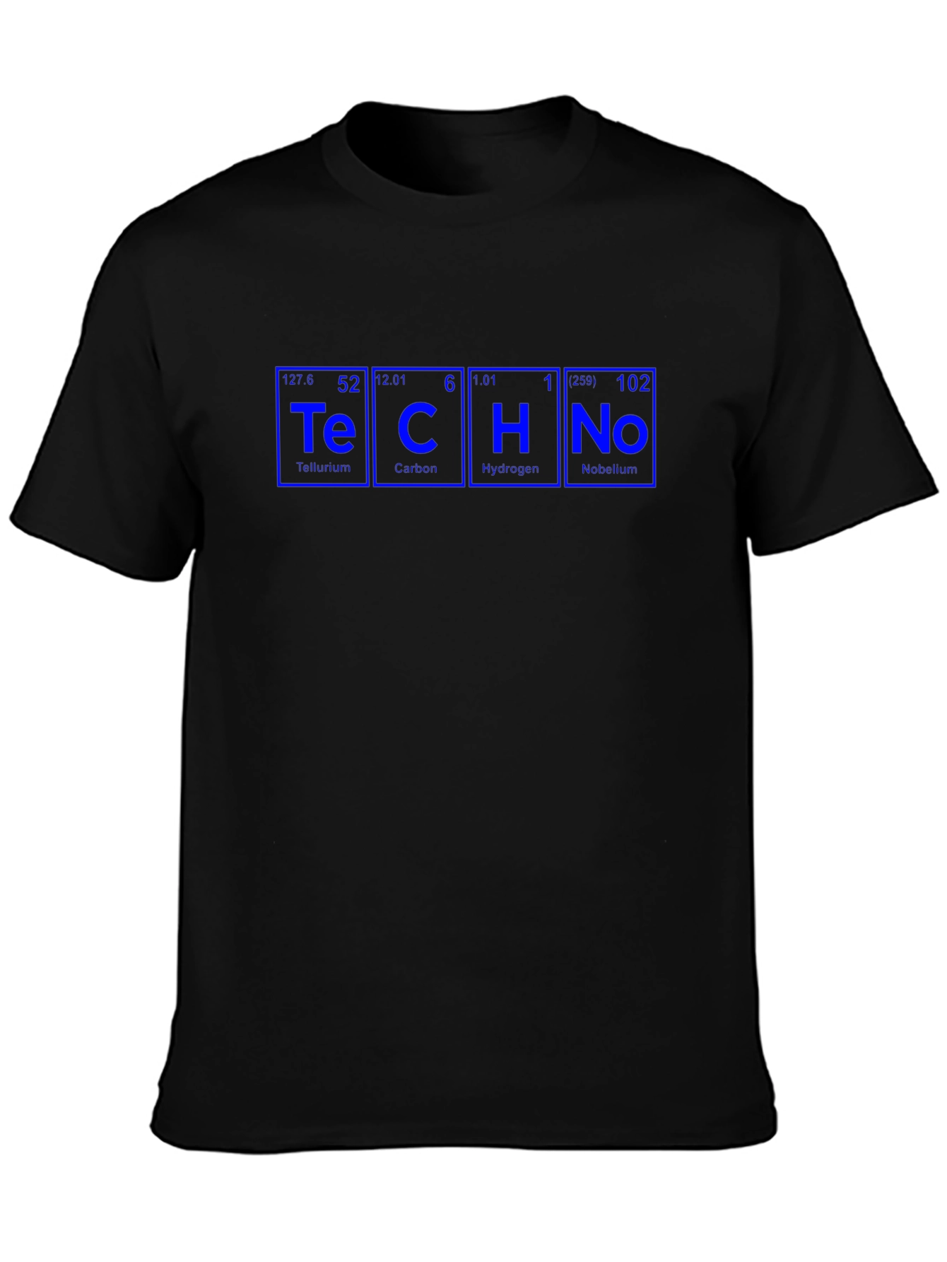 Techno Periodic Table T-Shirt - Science Music Tee