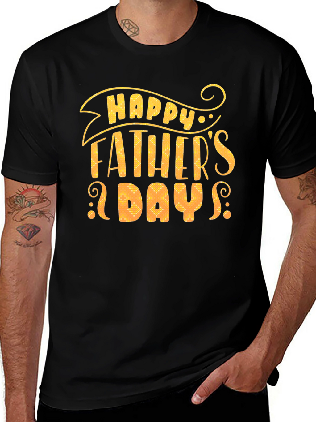 Happy Fathers Day Graphic T-Shirt