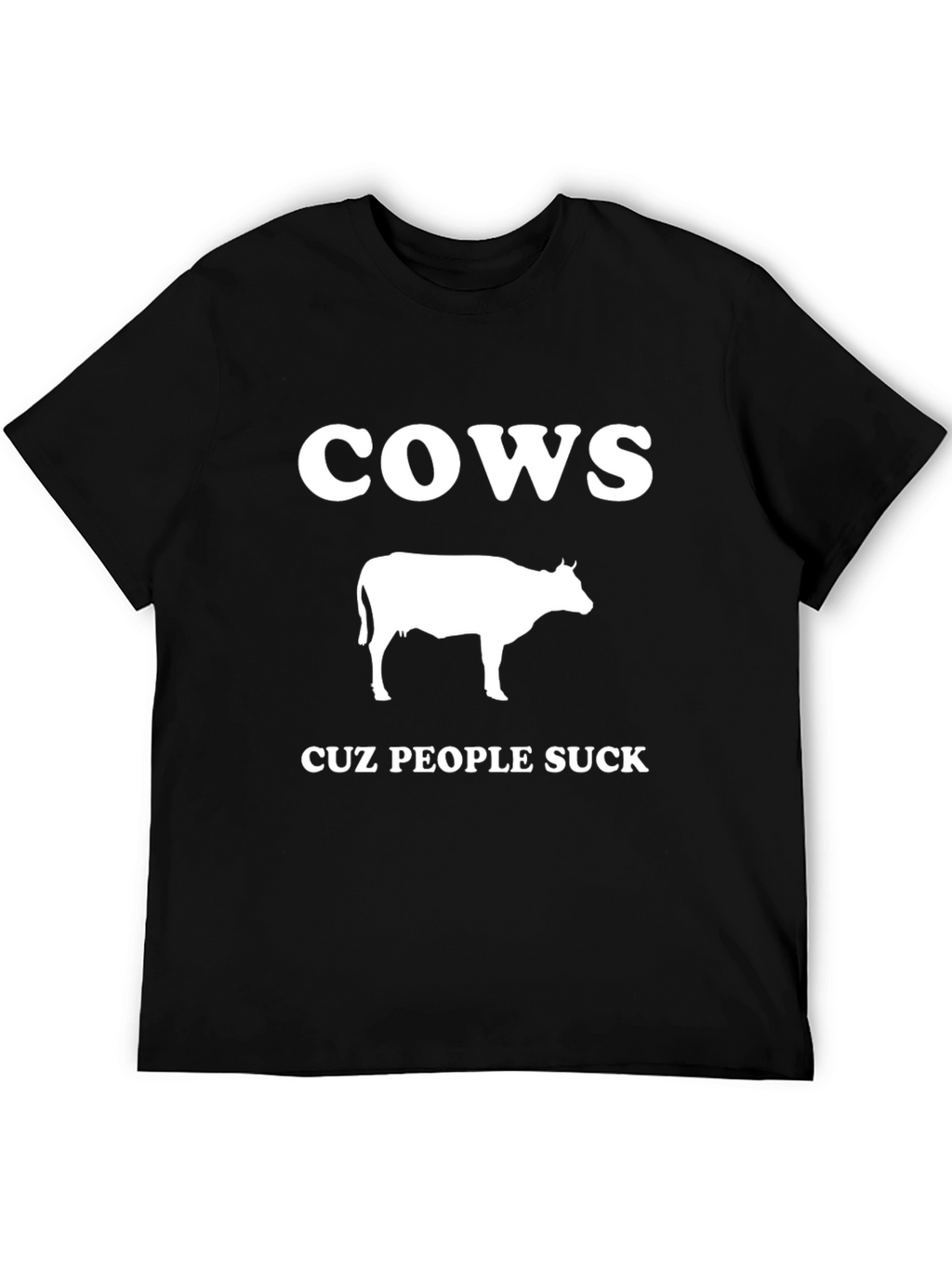 Cows Cuz People Suck Graphic Tee