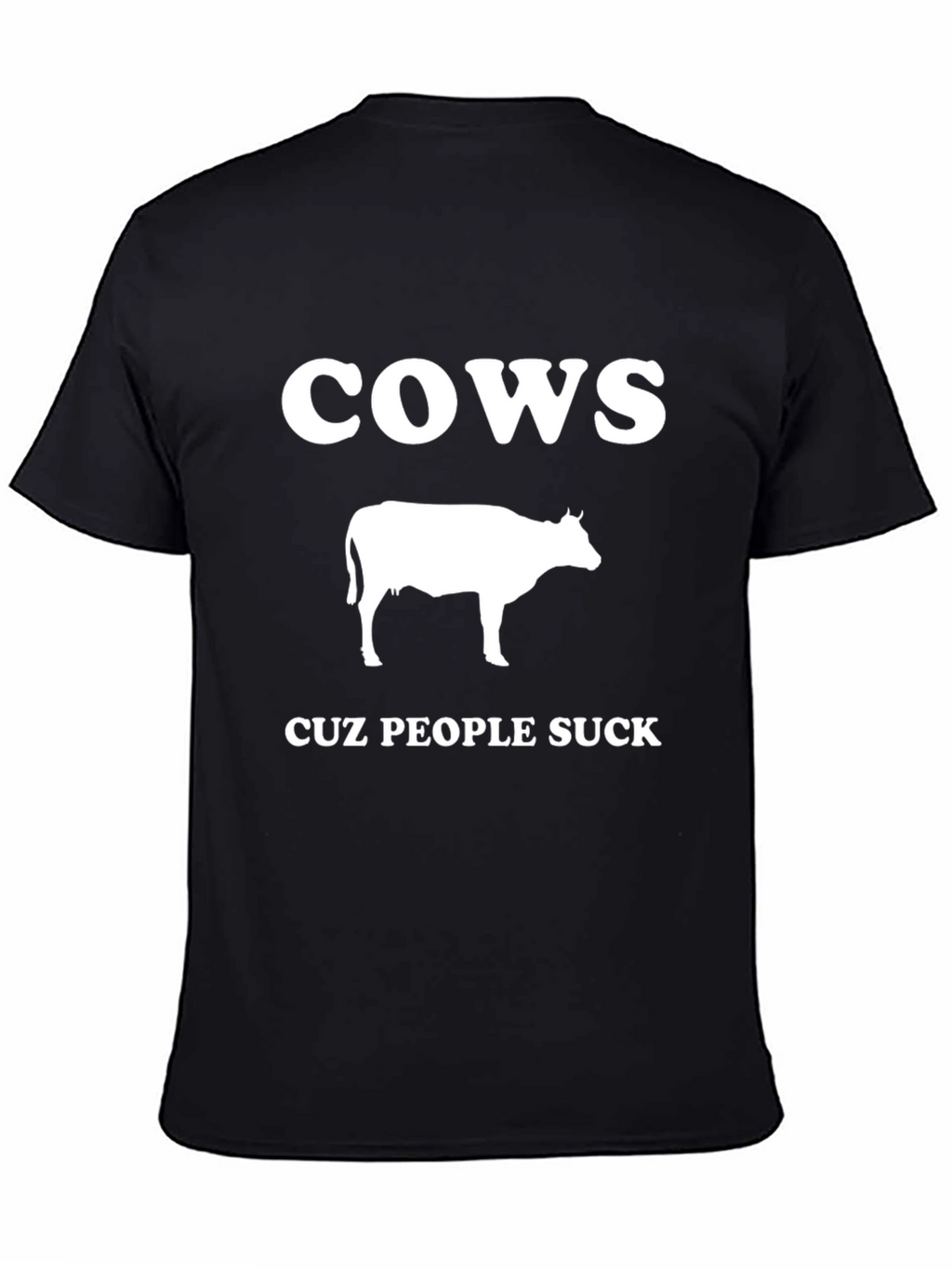 Cows Cuz People Suck Graphic Tee