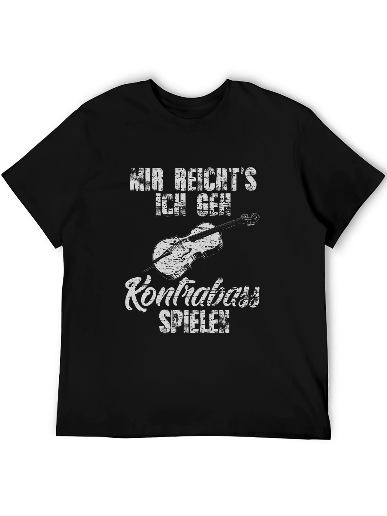 Kontrabass Spielen Graphic Tee