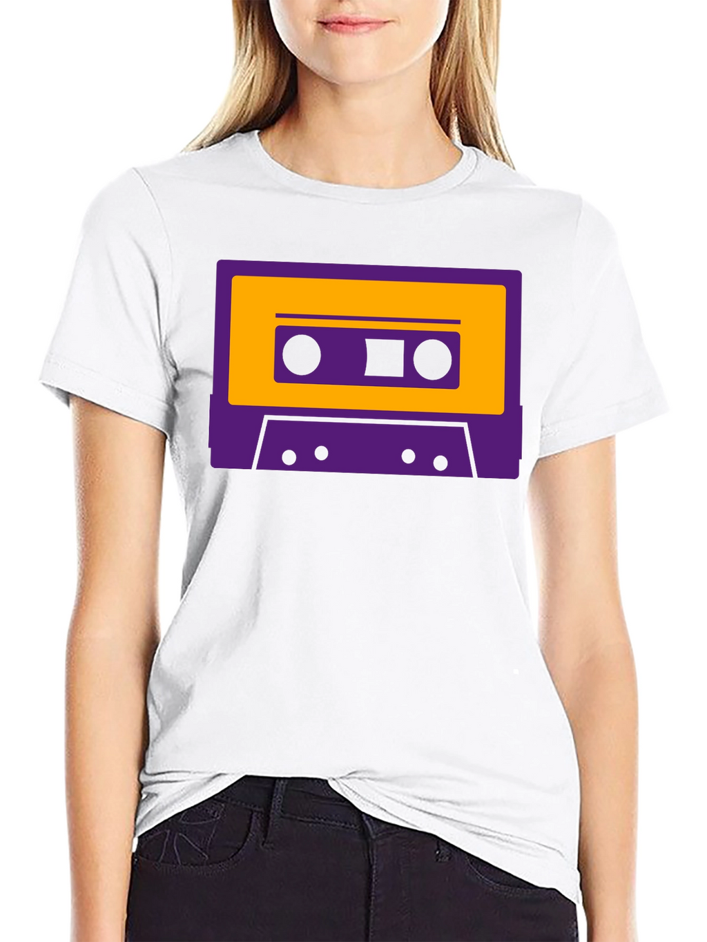 Retro Cassette Tape Graphic T-Shirt