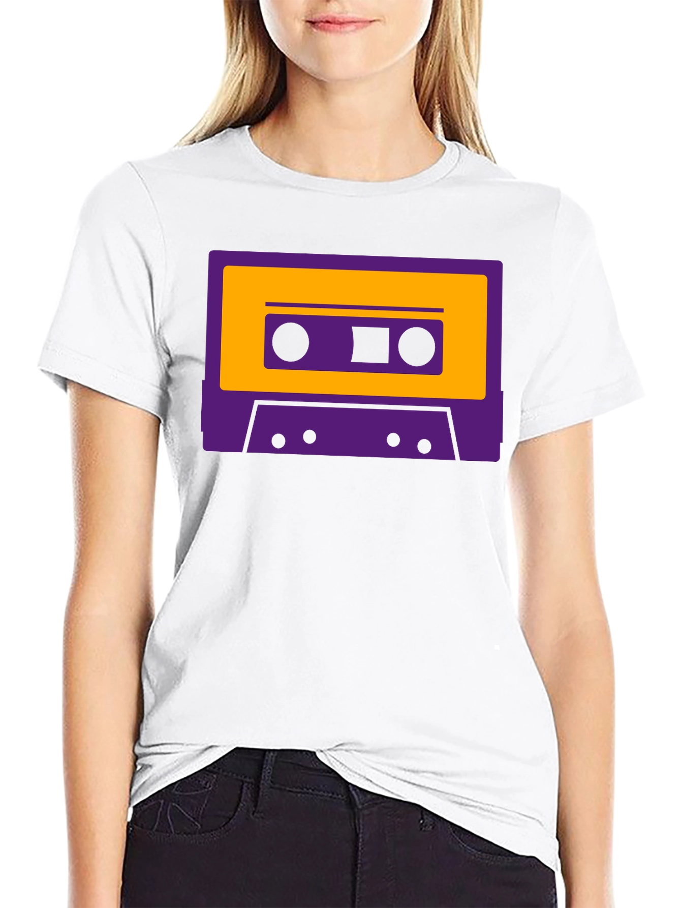 Retro Cassette Tape Graphic T-Shirt