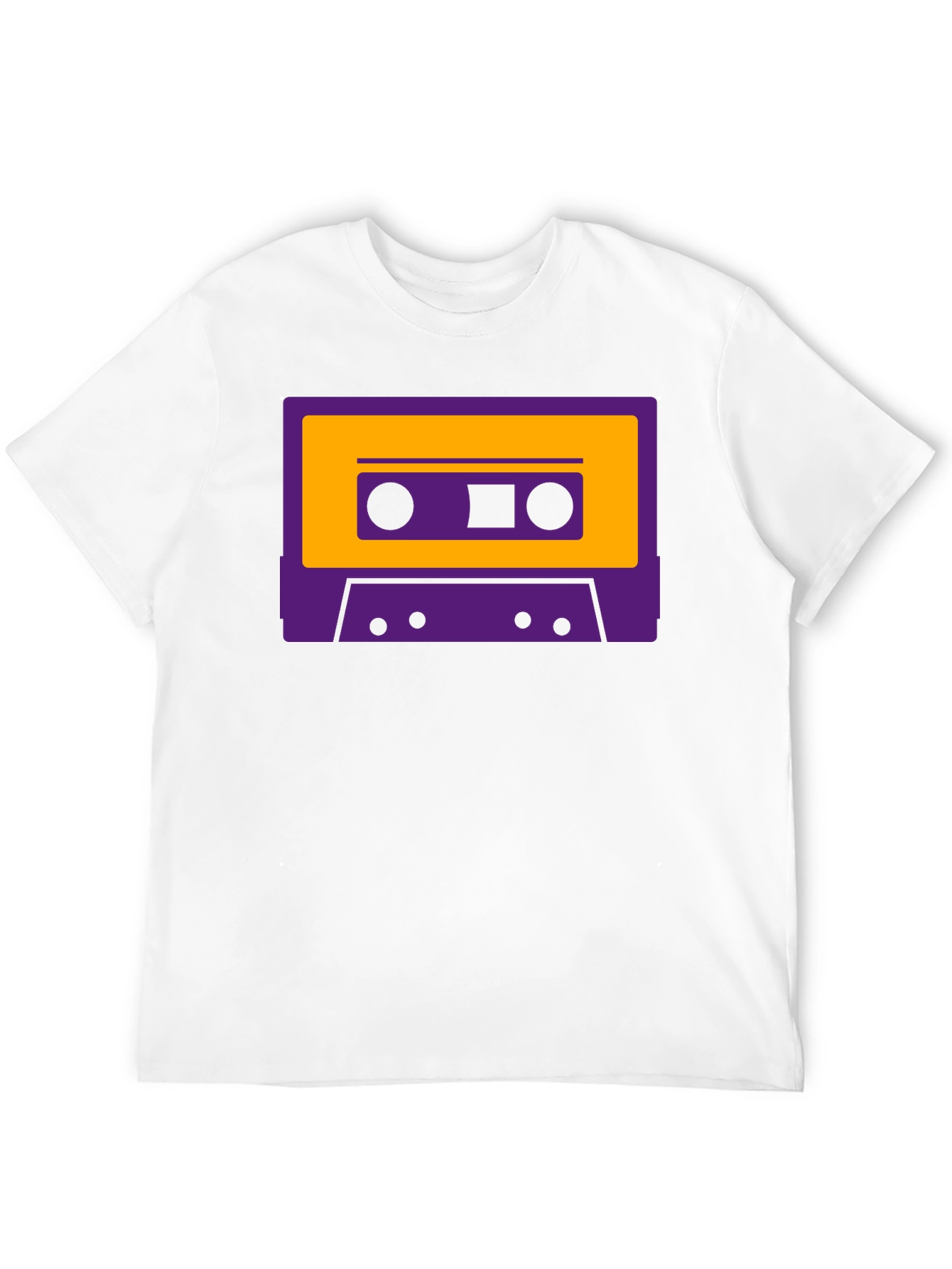 Retro Cassette Tape Graphic T-Shirt