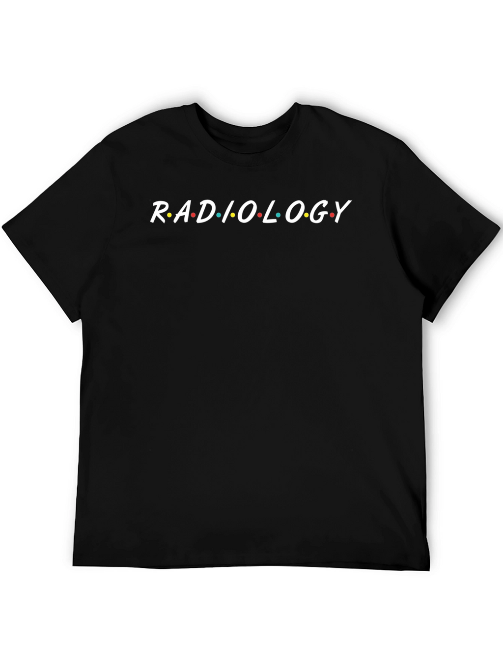 Radiology Friends Inspired Black T-Shirt
