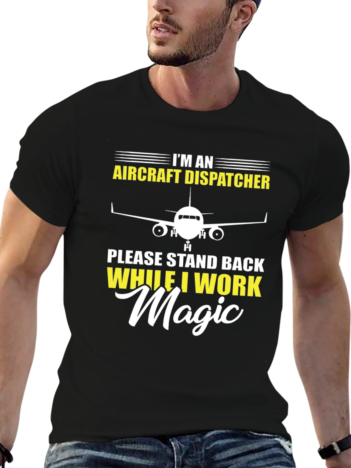 Aircraft Dispatcher T-Shirt Magic Work Tee