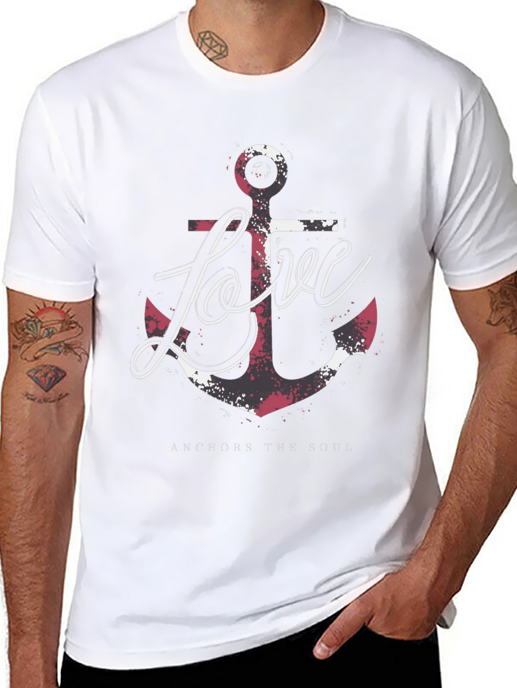 Love Anchors the Soul Graphic Tee