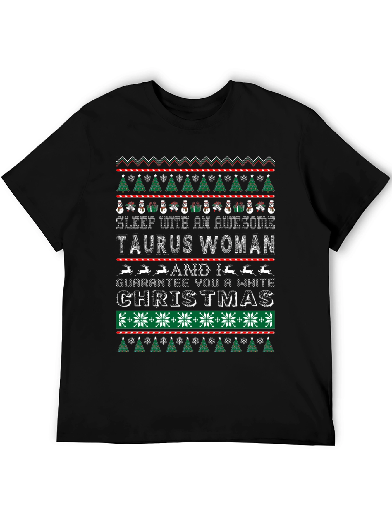 Taurus Woman Christmas T-Shirt