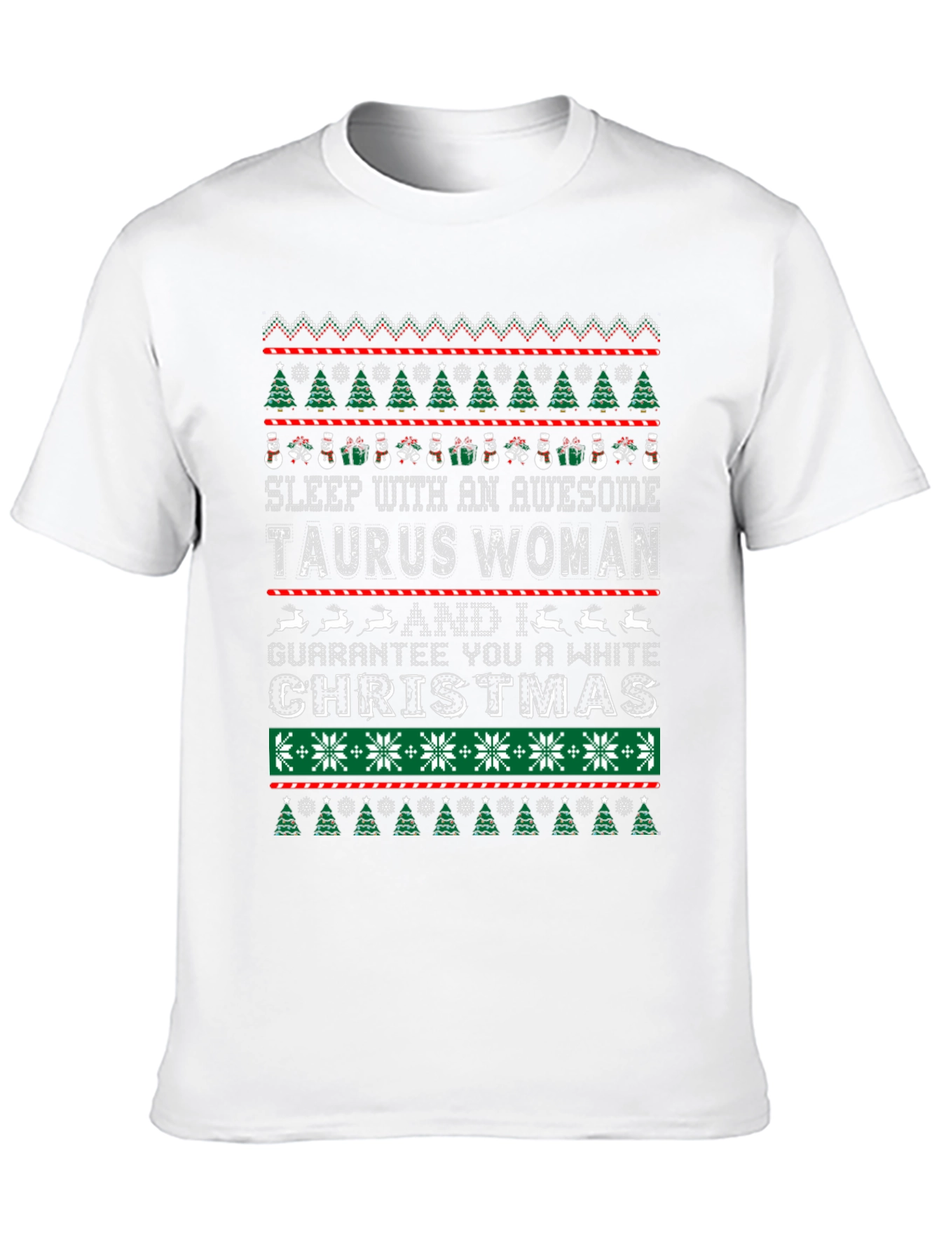 Taurus Woman Christmas T-Shirt