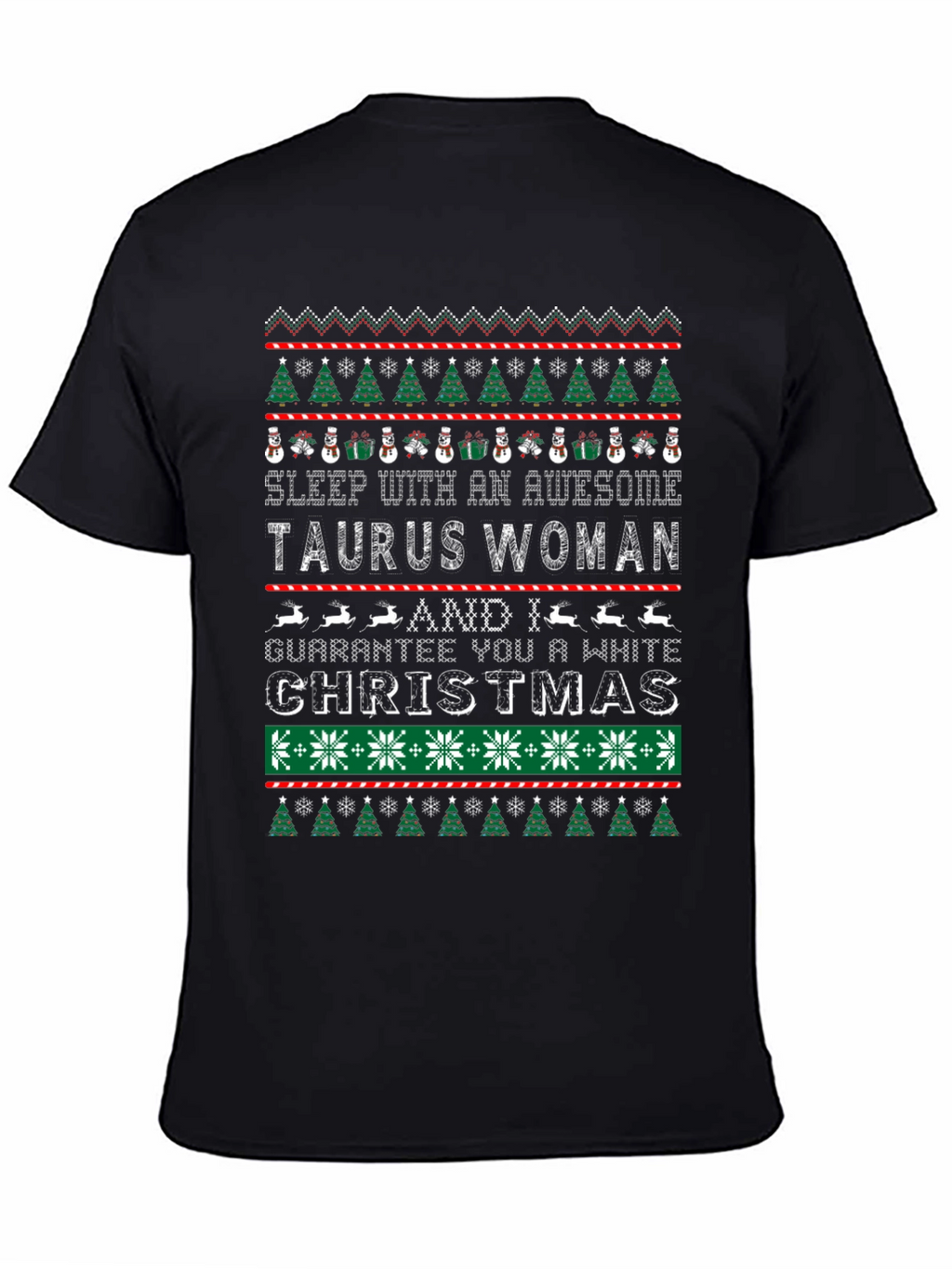 Taurus Woman Christmas T-Shirt