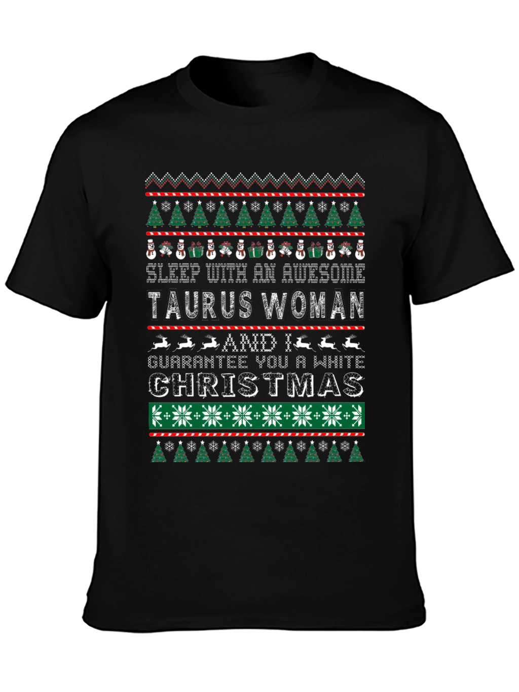 Taurus Woman Christmas T-Shirt