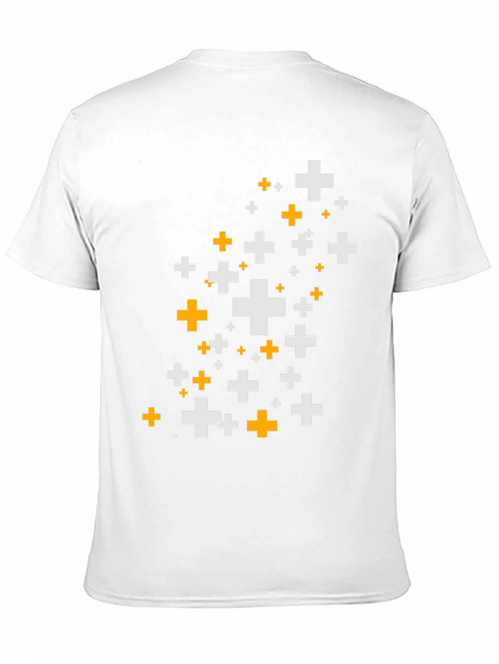 Pixel Plus Graphic Tee - Black Cotton Comfort