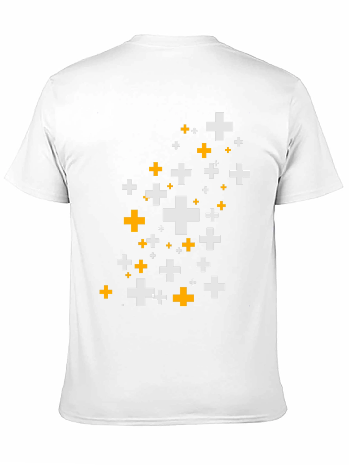 Pixel Plus Graphic Tee - Black Cotton Comfort
