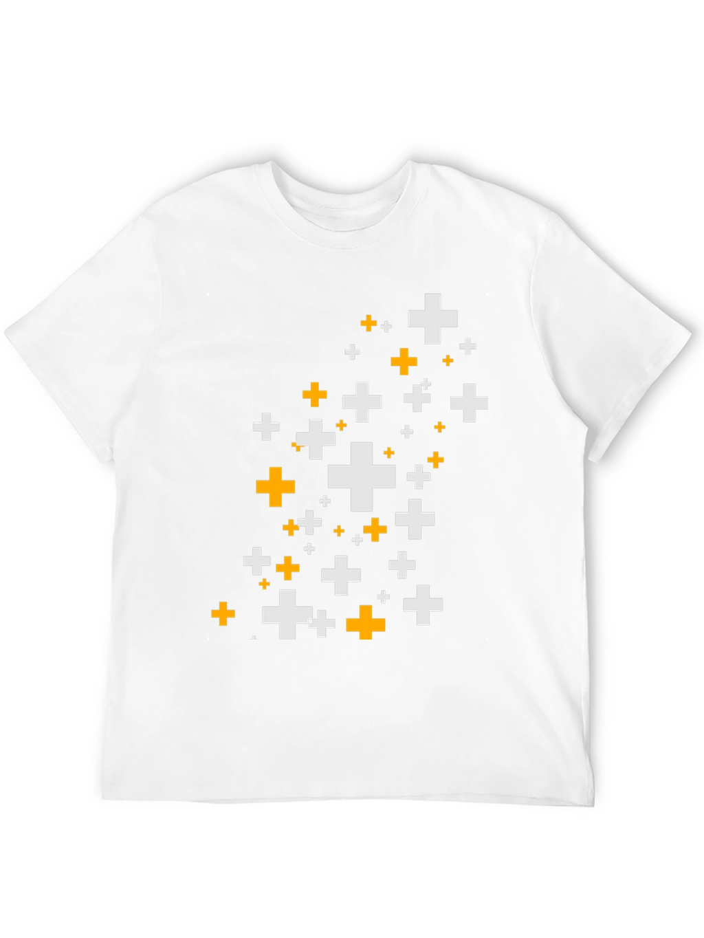 Pixel Plus Graphic Tee - Black Cotton Comfort