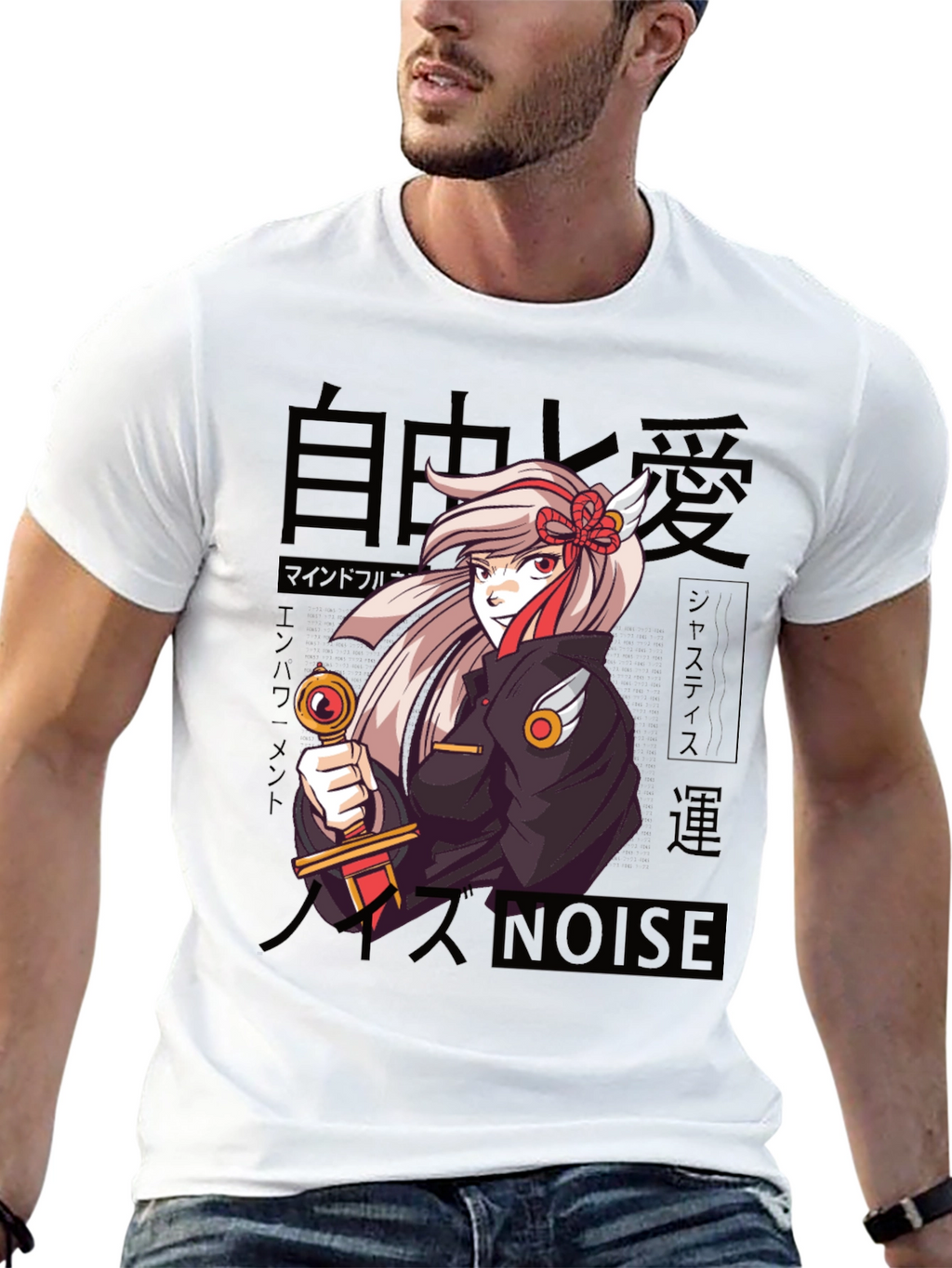 Anime Girl Sword T-Shirt