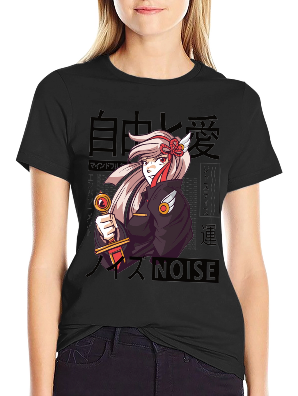 Anime Girl Sword T-Shirt