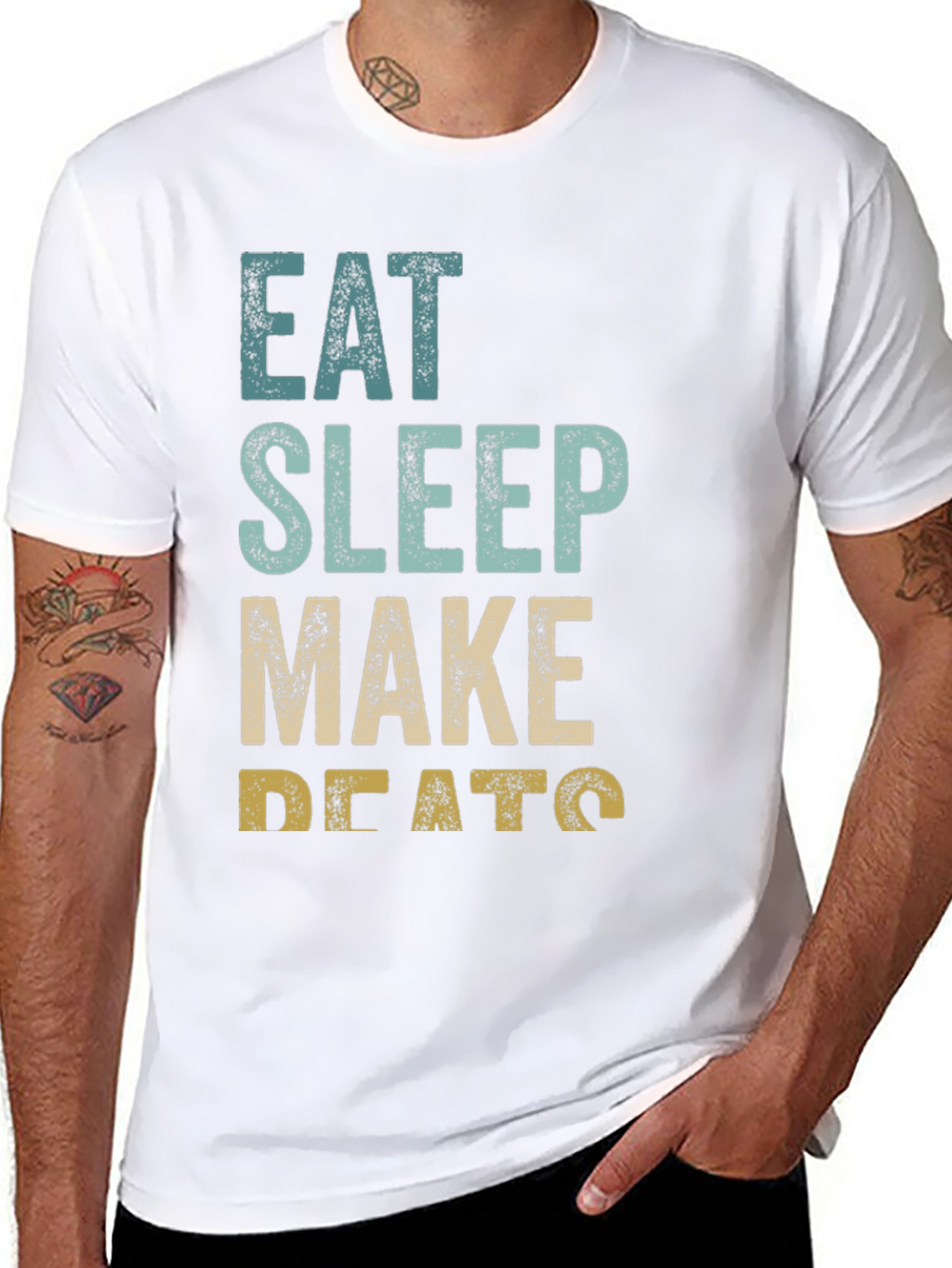 Eat Sleep Make Beats Graphic Tee