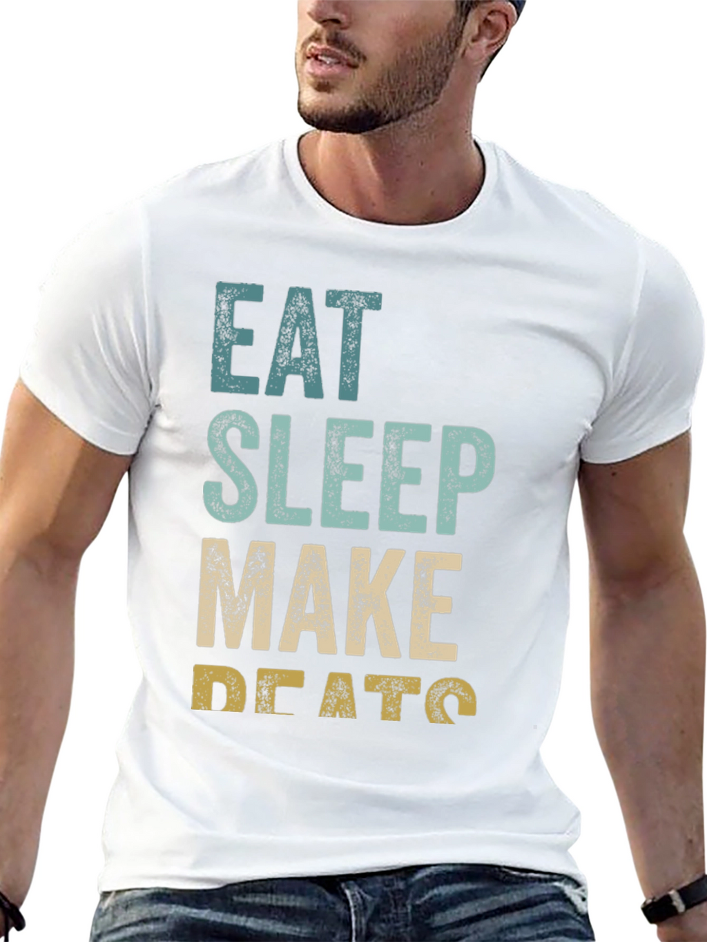 Eat Sleep Make Beats Graphic Tee