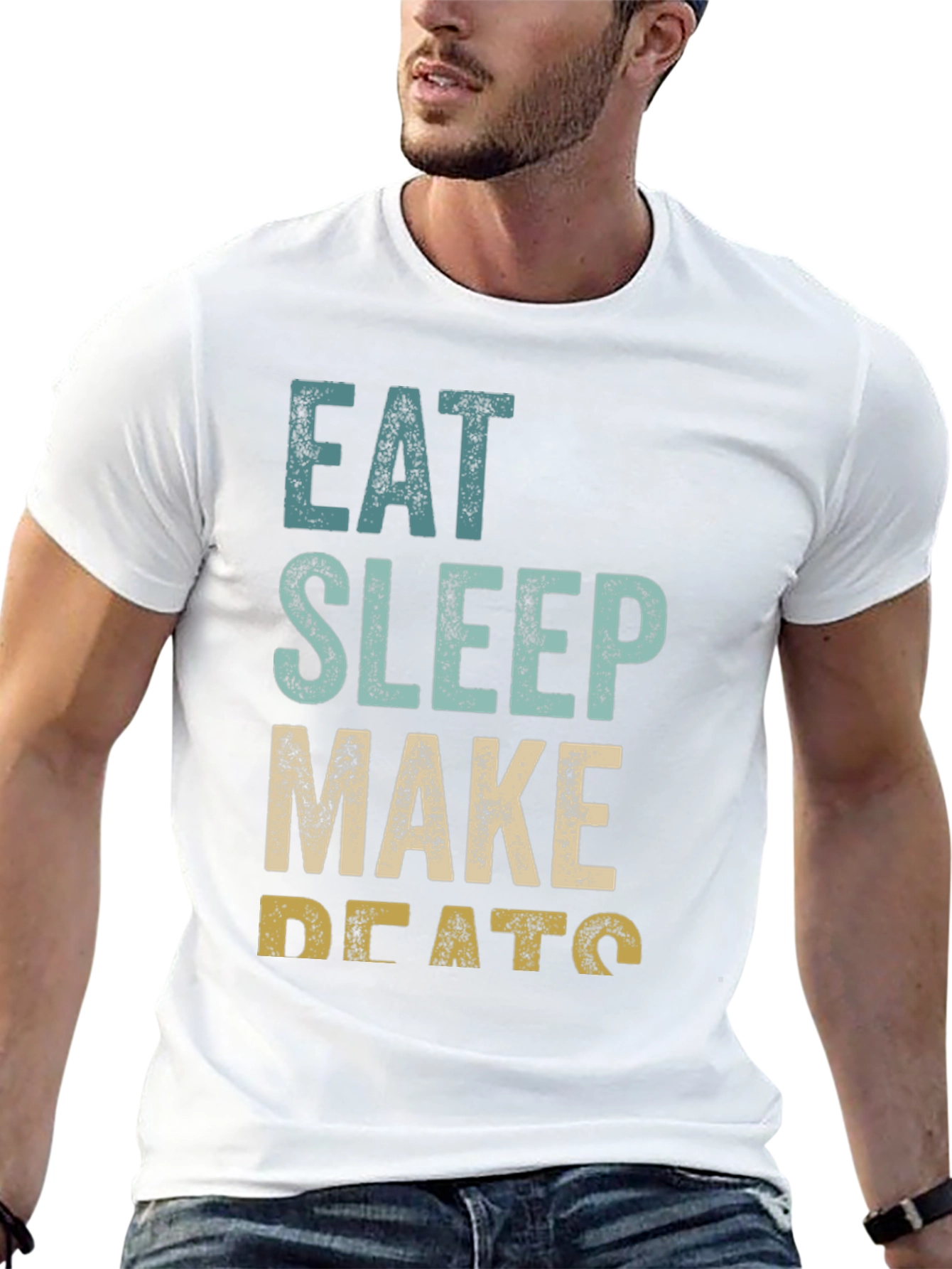 Eat Sleep Make Beats Graphic Tee