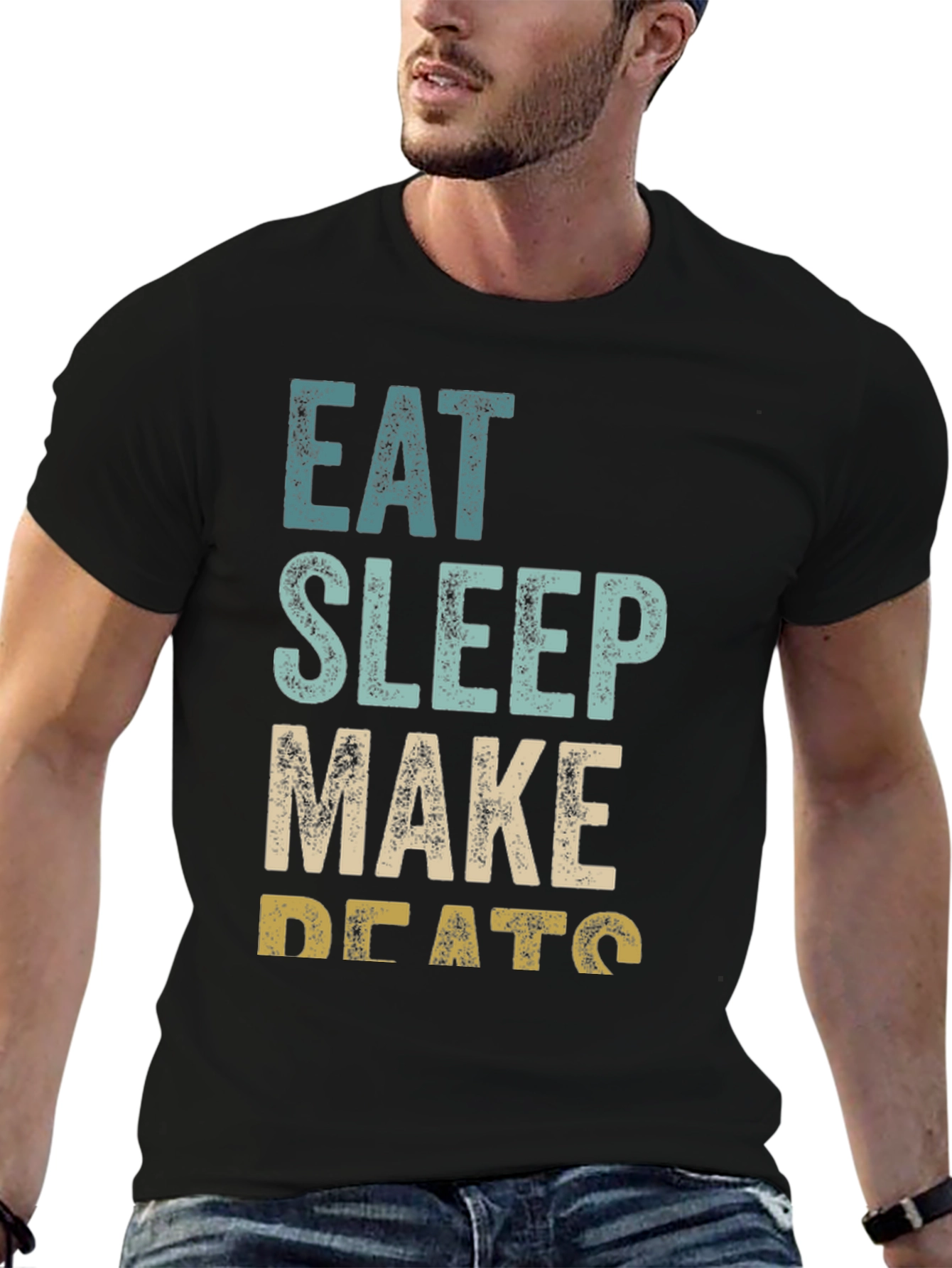 Eat Sleep Make Beats Graphic Tee