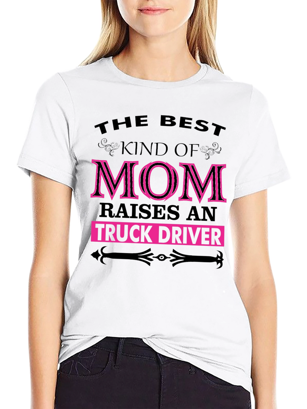 Best Kind of Mom Truck Driver T-Shirt