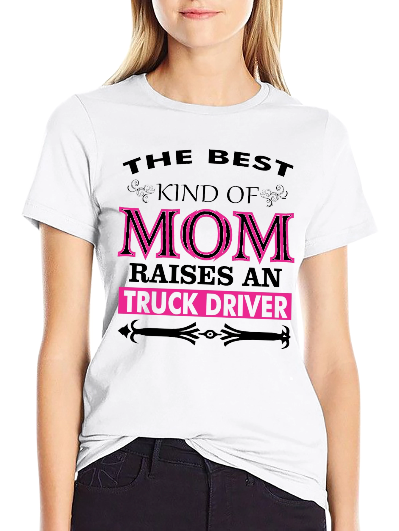 Best Kind of Mom Truck Driver T-Shirt