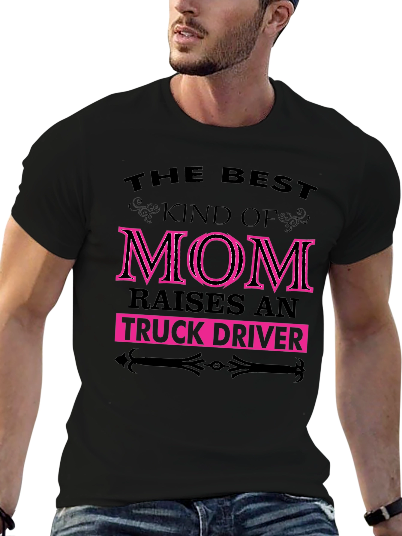 Best Kind of Mom Truck Driver T-Shirt