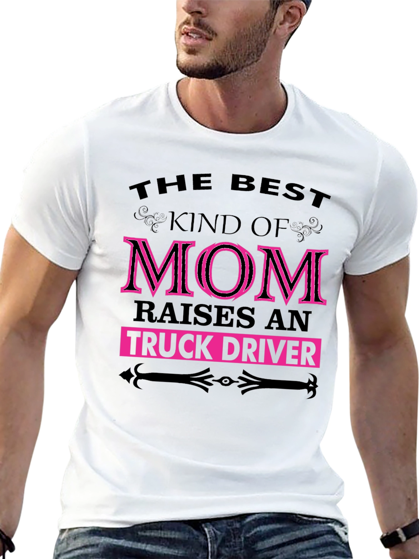 Best Kind of Mom Truck Driver T-Shirt