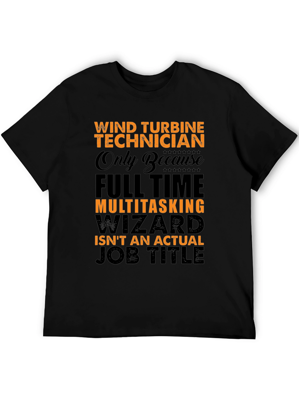 Wind Turbine Technician Novelty T-Shirt