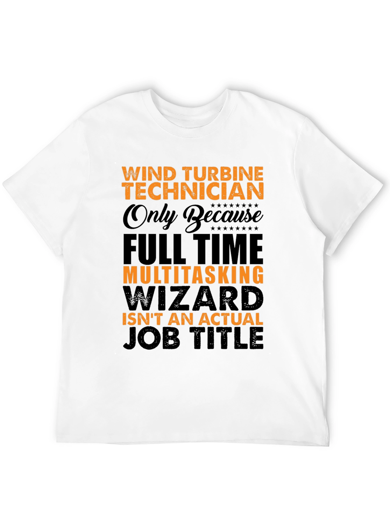 Wind Turbine Technician Novelty T-Shirt