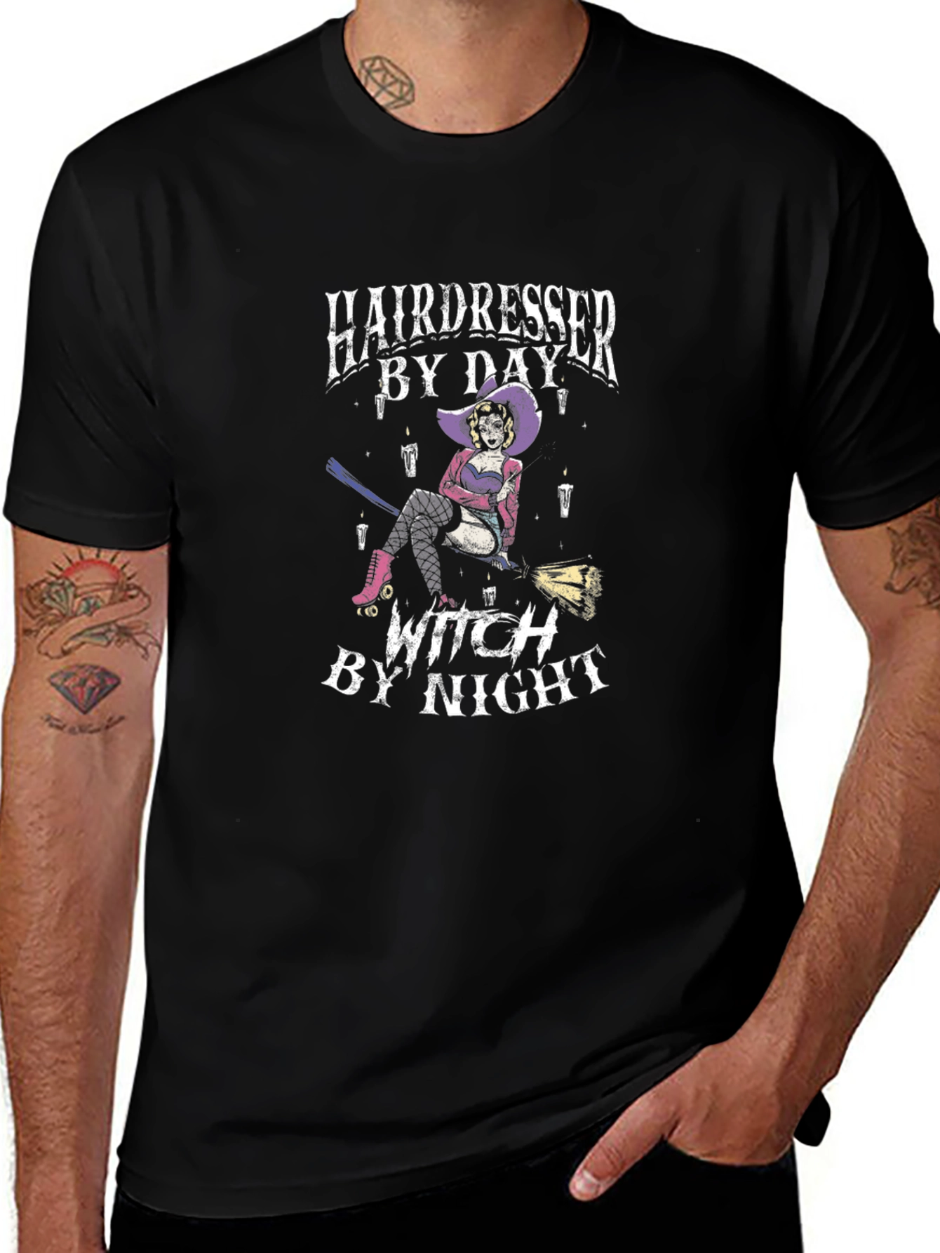 Hairdresser Witch T-Shirt