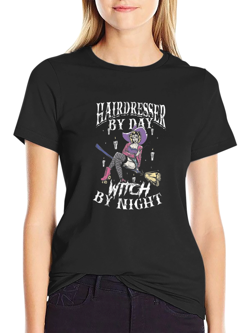 Hairdresser Witch T-Shirt