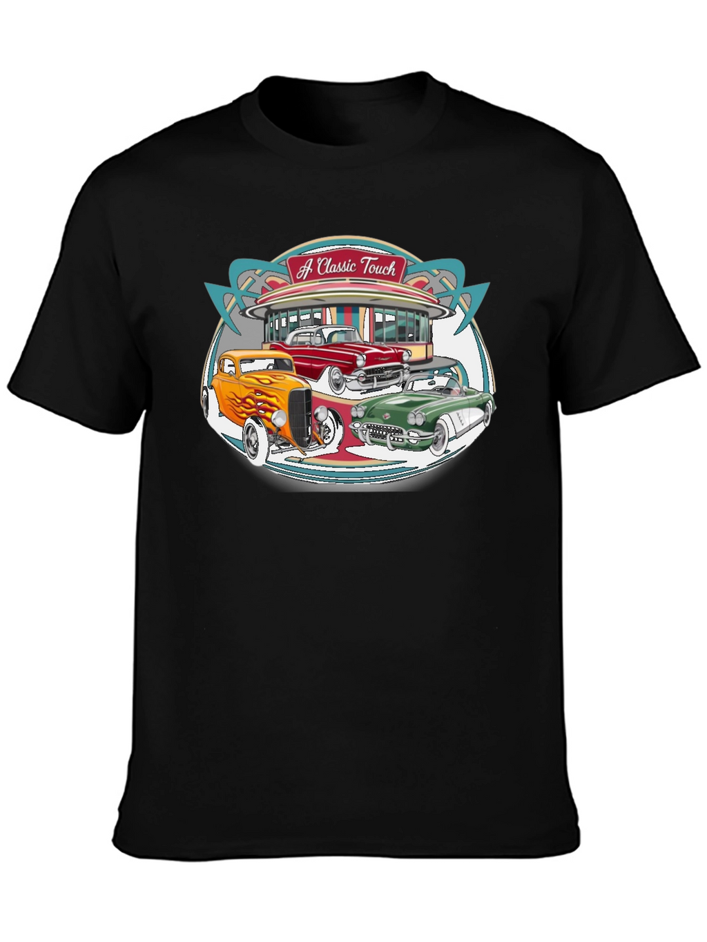 Classic Car Diner T-Shirt