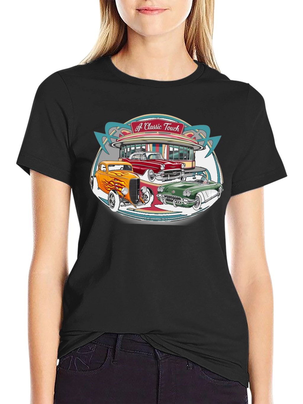 Classic Car Diner T-Shirt
