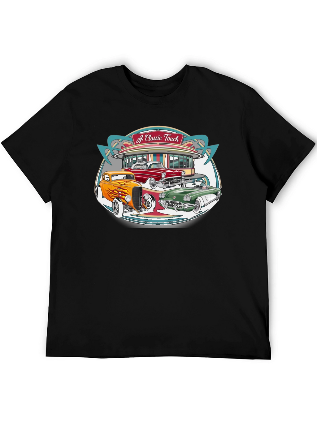 Classic Car Diner T-Shirt