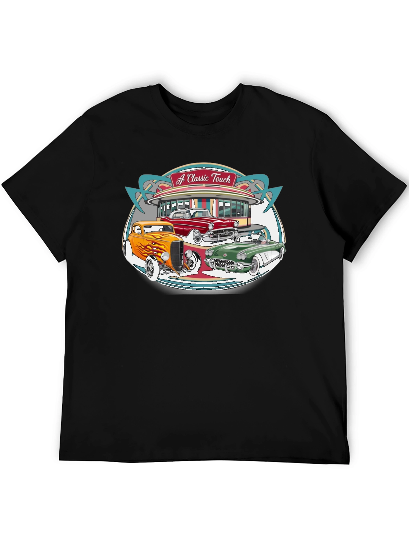 Classic Car Diner T-Shirt